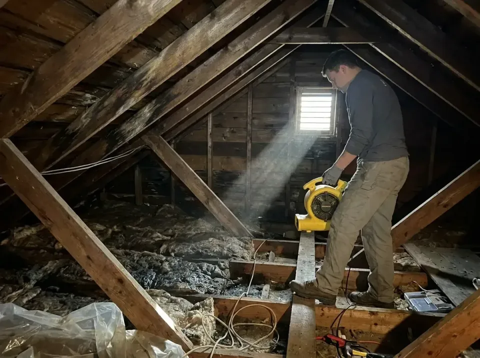 attic-water-damage-drying-proc-007 — frequently asked questions, Emergency Water Extraction & 24/7 Flood Response in Longtow…